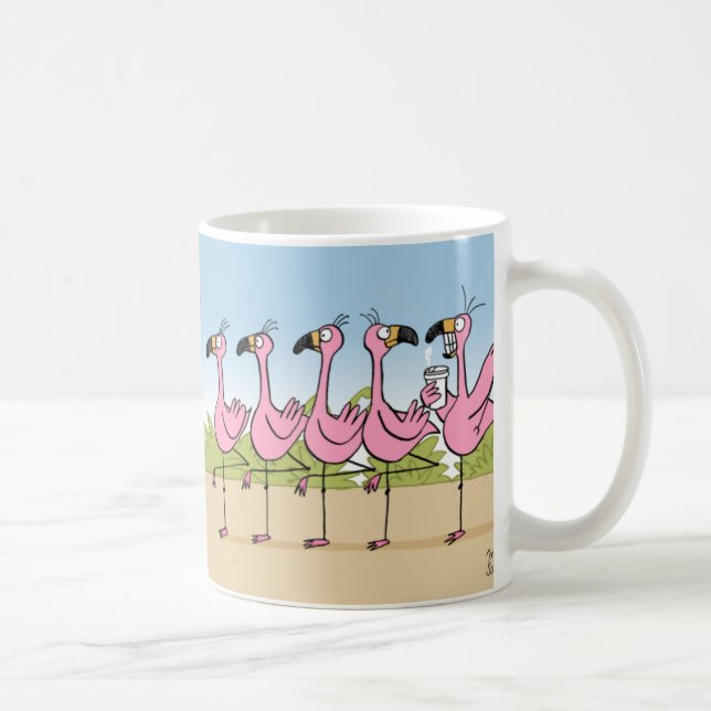 Flamingo Coffee Mug (Right)