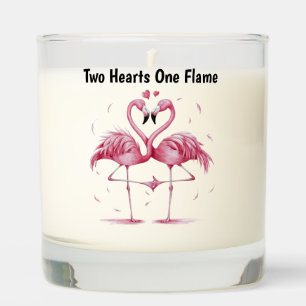 Flamingo Couple Scented Candle
