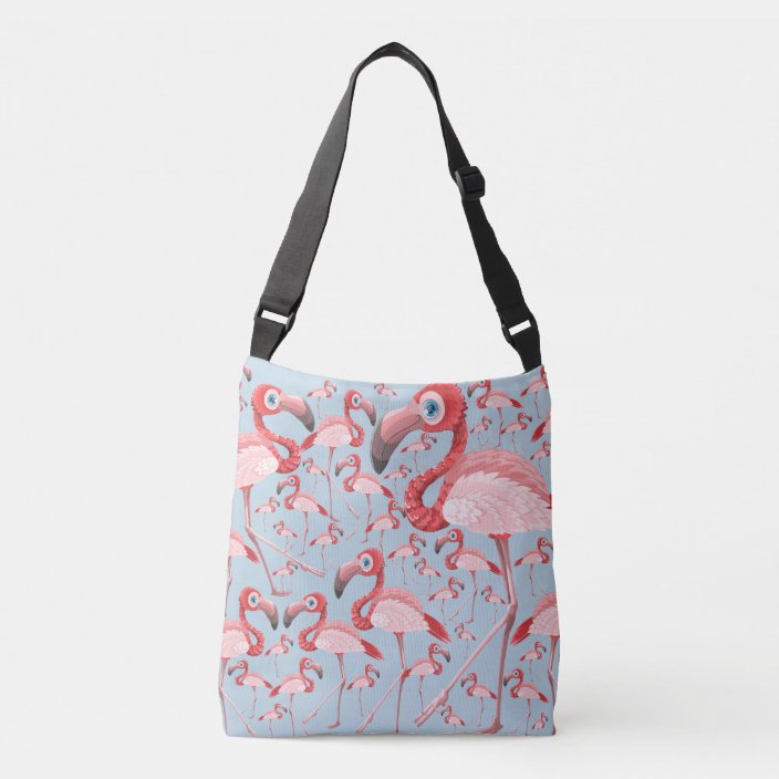 flamingo cross body bag