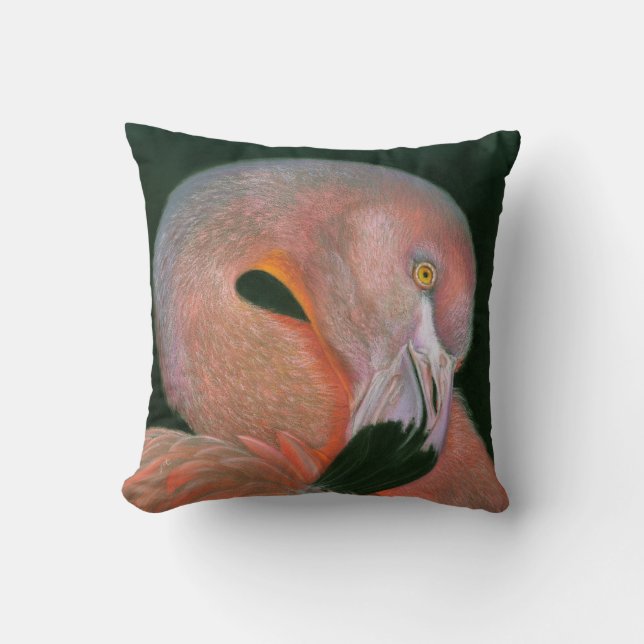 Flamingo cushion (Front)