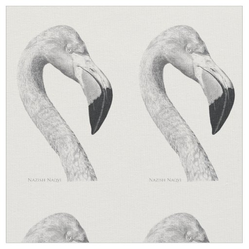 "FLAMINGO"CUSTOM COMBED COTTON 56' WIDTH FABRIC