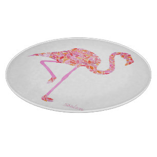 Flamingo Cutting Board