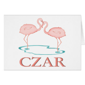 Flamingo Czar Cards