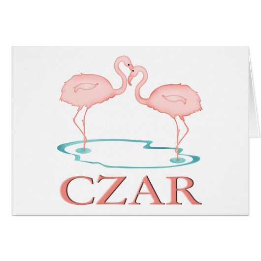 Flamingo Czar Cards (Front Horizontal)