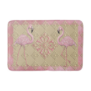 Flamingo Dance Bath Mat