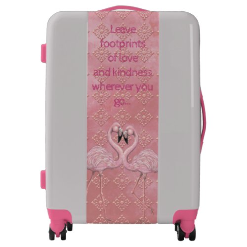 Flamingo Dance Luggage