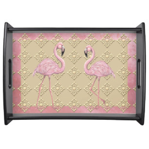 Flamingo Dance Serving Tray