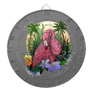 Flamingo Dart Board