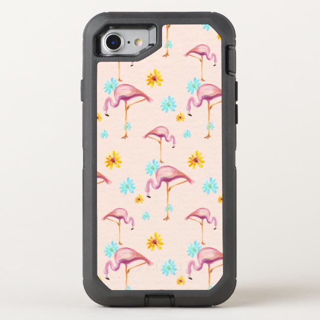 Flamingo Defender Series OtterBox iPhone 6/6s (Back)