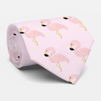 Flamingo Design Neck Tie