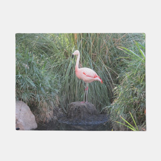 Flamingo Doormat (Front)