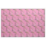 Flamingo Drinking Martini Thunder_Cove Fabric
