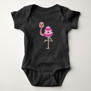 Flamingo Easter Easter egg Baby Bodysuit