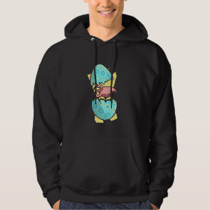 Flamingo Easter Egg Hoodie