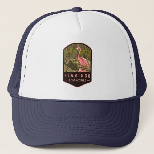 Flamingo Everglades National Park Trucker Hat