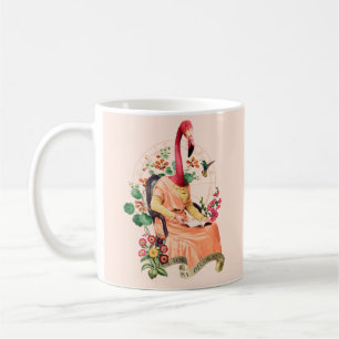 FLAMINGO FANCY ANIMAL COFFEE MUG