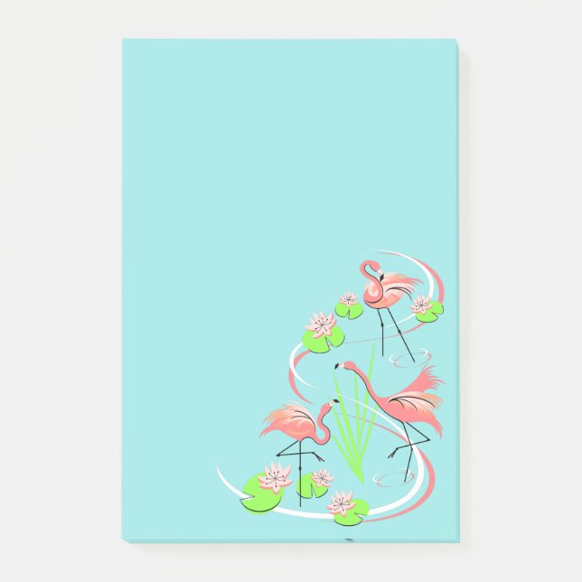 Flamingo Fandango Trio note vertical (Front)