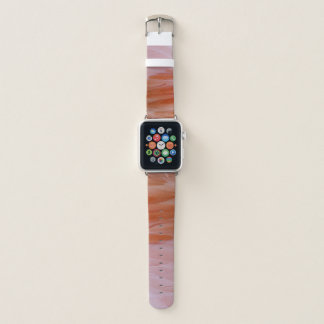 Flamingo Feathers in Shades of Pink Apple Watch Band