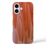 Flamingo Feathers in Shades of Pink iPhone 16 Case