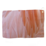 Flamingo Feathers in Shades of Pink Golf Towel