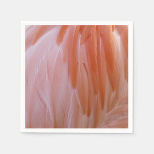 Flamingo Feathers in Shades of Pink Napkins