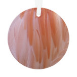 Flamingo Feathers in Shades of Pink Ornament