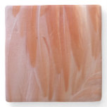 Flamingo Feathers in Shades of Pink Stone Coaster