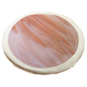 Flamingo Feathers in Shades of Pink Sugar Cookie (Angled)