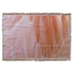 Flamingo Feathers Throw Blanket