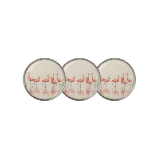 Flamingo Flair Golf Ball Marker
