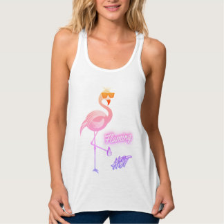 Flamingo - Flaming HOT Tank Top