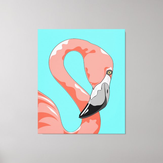Flamingo | Flamingo Bird Print Art Gift Lovers (Front)