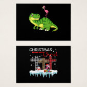 Flamingo | Flamingo Dinosaur Lovers (Front & Back)