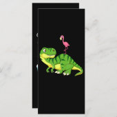 Flamingo | Flamingo Dinosaur Lovers (Front/Back)