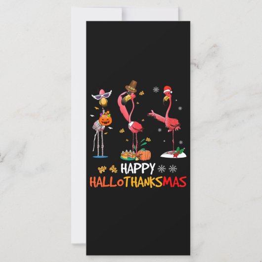 Flamingo | Flamingo Happy HalloThanksmas (Front)