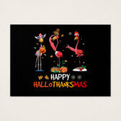 Flamingo | Flamingo Happy HalloThanksmas (Front)