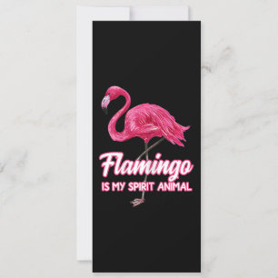 Flamingo Flamingo Spirit Animal Tropical Bird Invitation