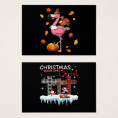 Flamingo | Flamingo Thanksgiving Halloween (Front & Back)