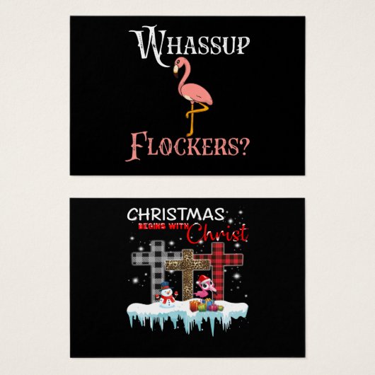 Flamingo | Flamingo Whassup Flockers (Front & Back)