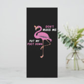Flamingo | Flamingo With Glasses Dont Make Me Put (Standing Front)