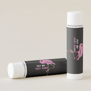 Flamingo Flamingo With Glasses Dont Make Me Put Lip Balm