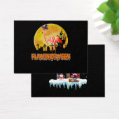 Flamingo | Flamingoween Funny Witch Halloween (Desk)