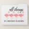 Flamingo Flare File Folders