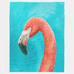 Flamingo Fleece Blanket
