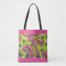 Flamingo Fling Colorful TOTE BAG