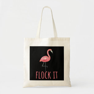 Flamingo - Flock Tt Pink Animal Lover Tote Bag