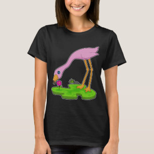 Flamingo Flower T-Shirt