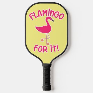 Flamingo for It Tropical Pink Bird Motto