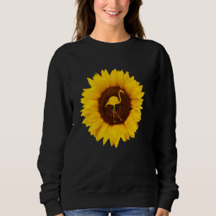 Flamingo  For Women Men Bird Animal Sunflower Sweatshirt