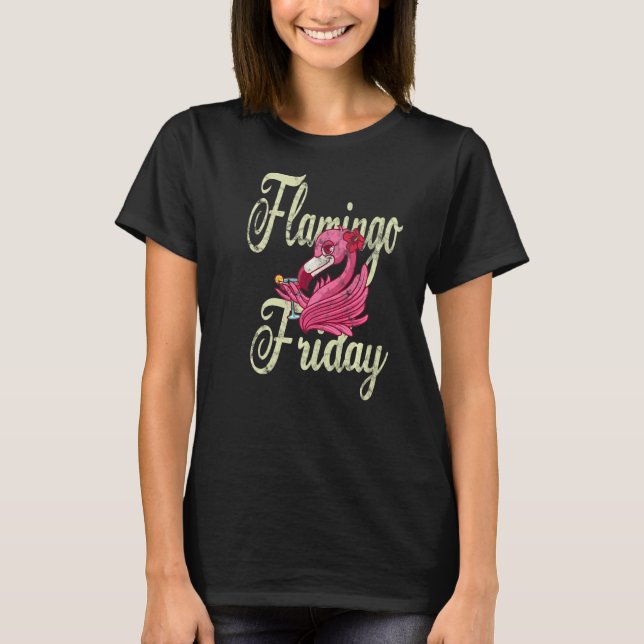 Flamingo Friday T-Shirt (Front)